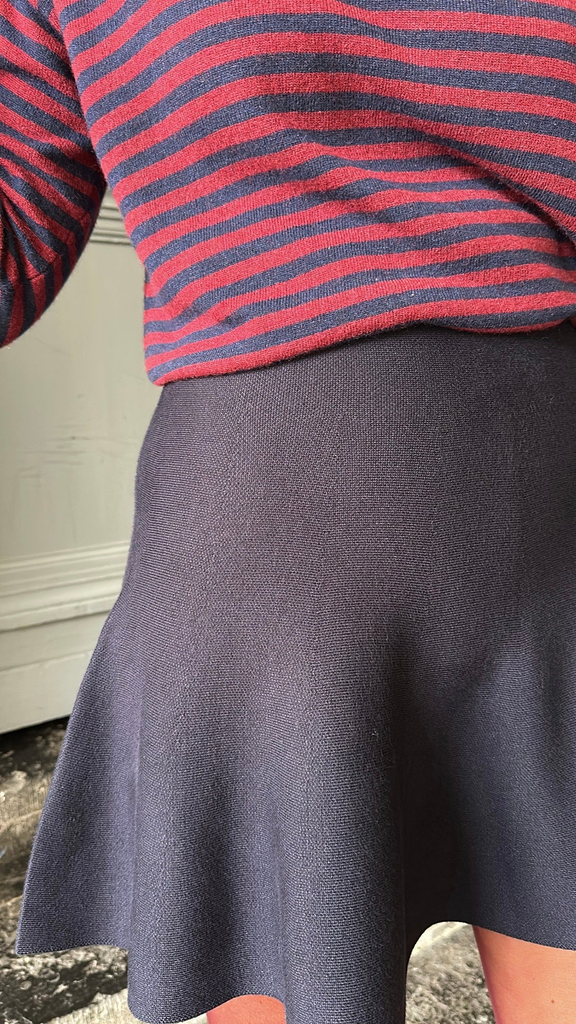 Jupe LIVIA Bleu marine