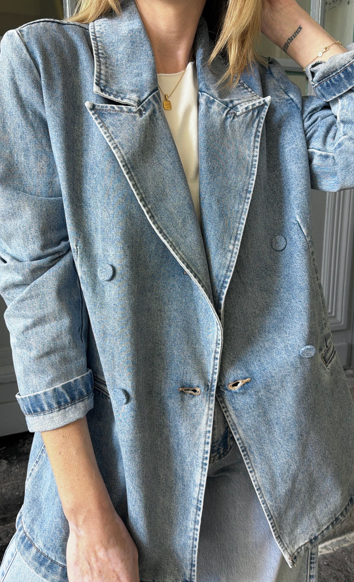 Blazer WAVERLY Bleu vintage ORAIJE