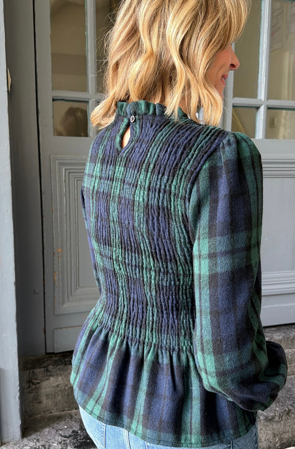 Top tartan NOÉMIE