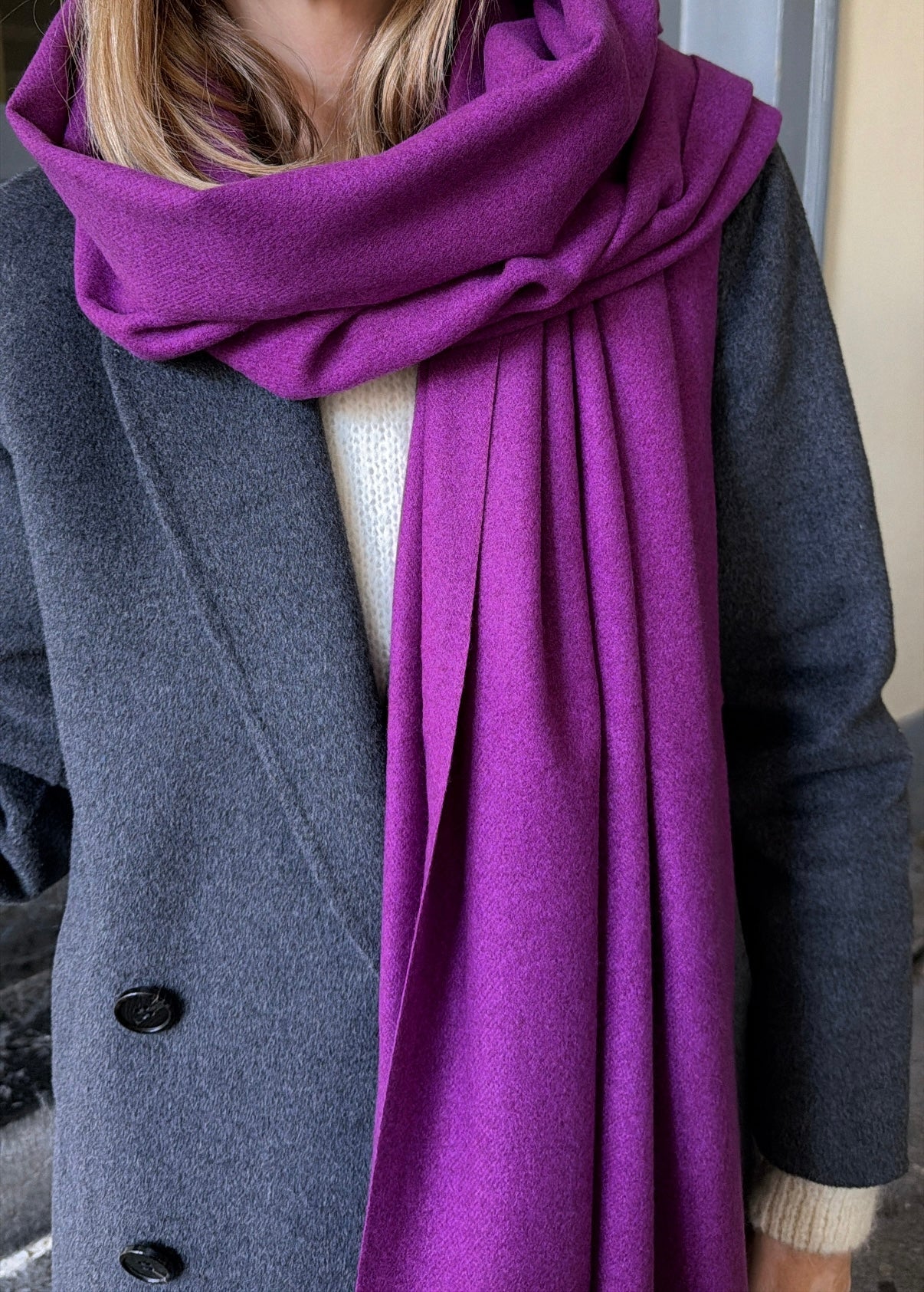 Maxi écharpe LOU Purple