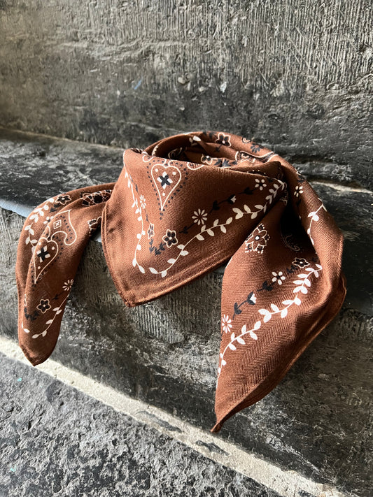 Foulard FIRENZA Chocolat