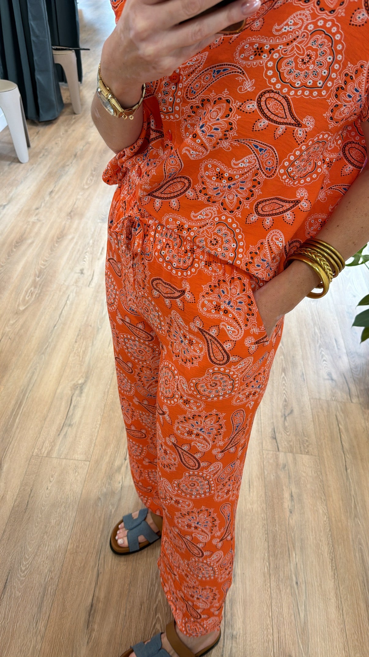 Pantalon LAURE Orange