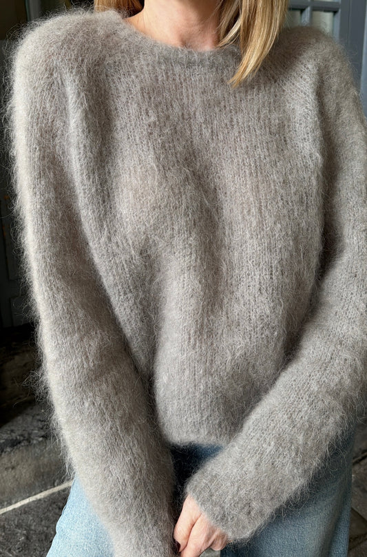 Pull LEONTINE Gris perle