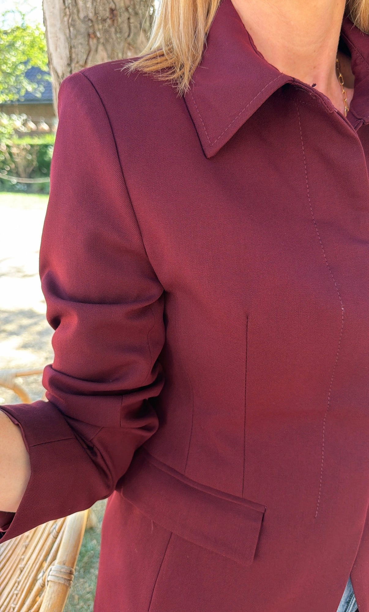 Blazer MIKA Bordeaux