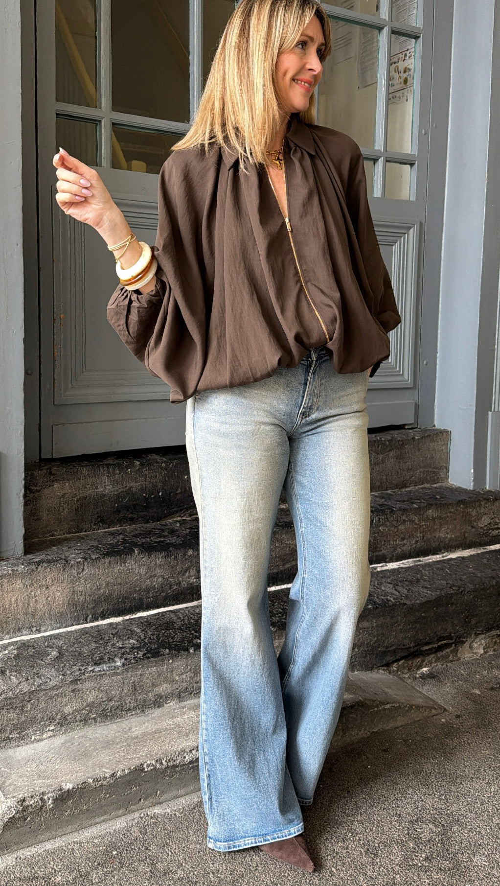 Bomber ELIA Chocolat