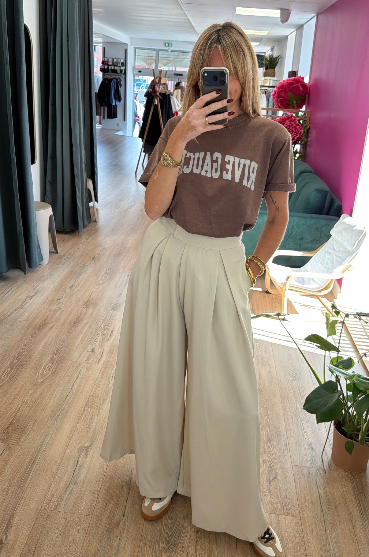 T-shirt RIVE GAUCHE Moka