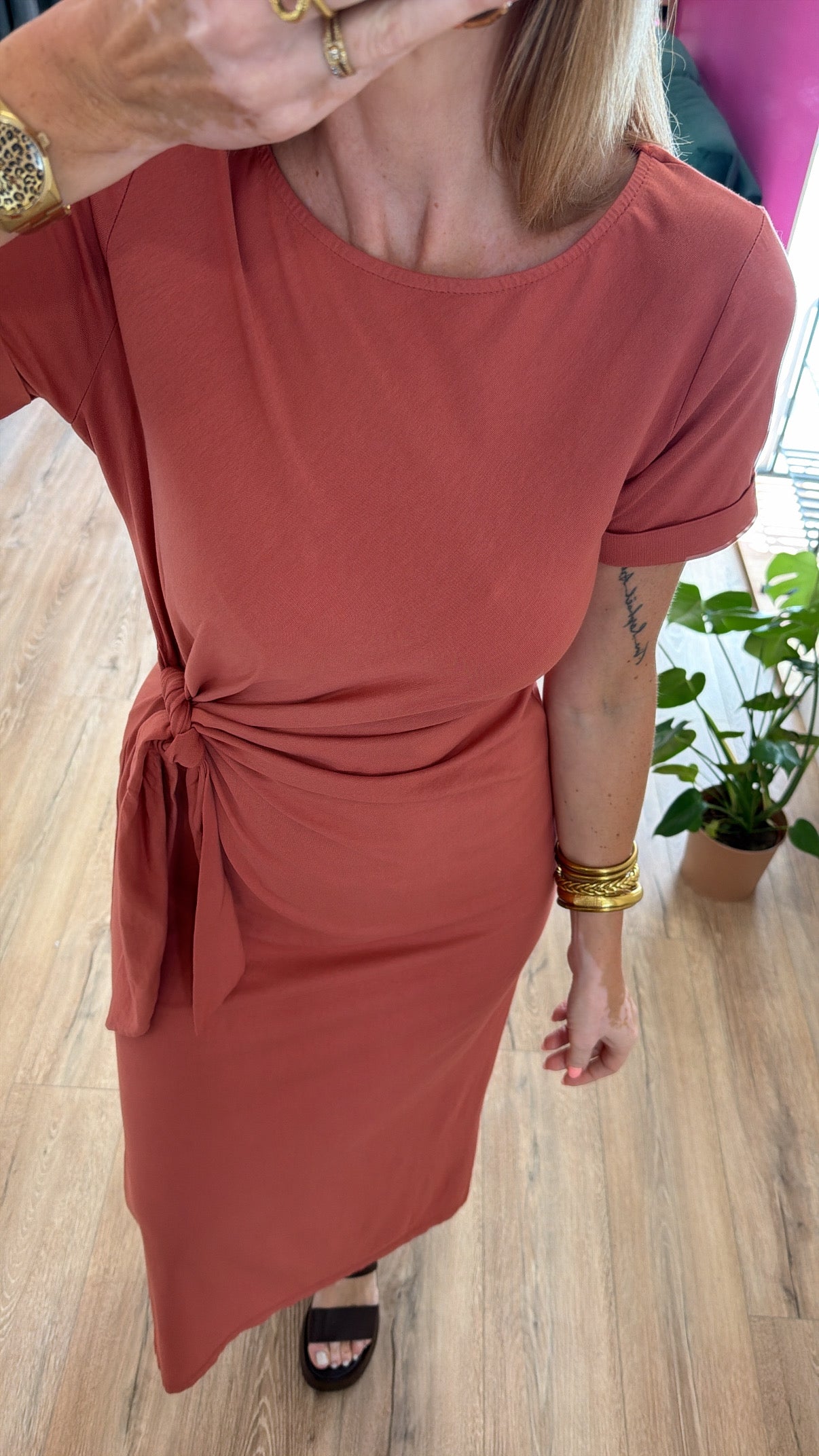 Robe MARION Saumon