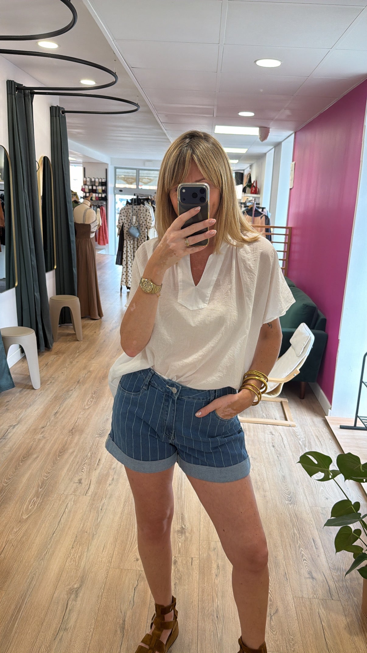 Blouse YSALIS Blanc