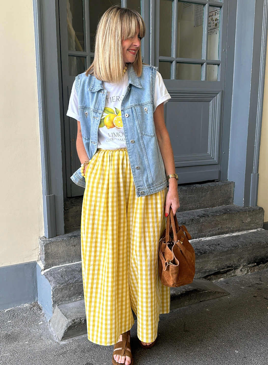 T-shirt THEA LIMONI PIECES