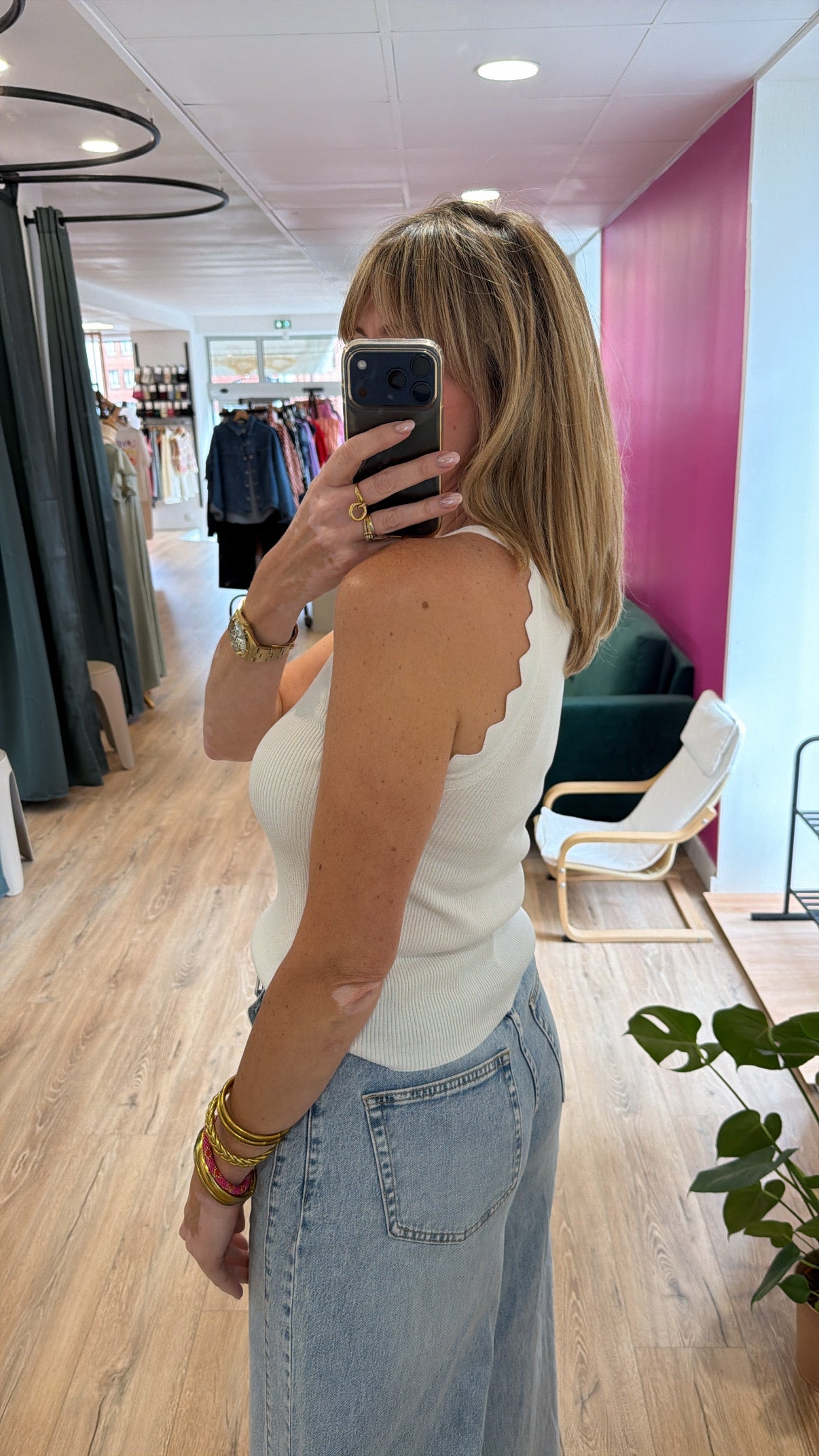 Top TOMY Blanc