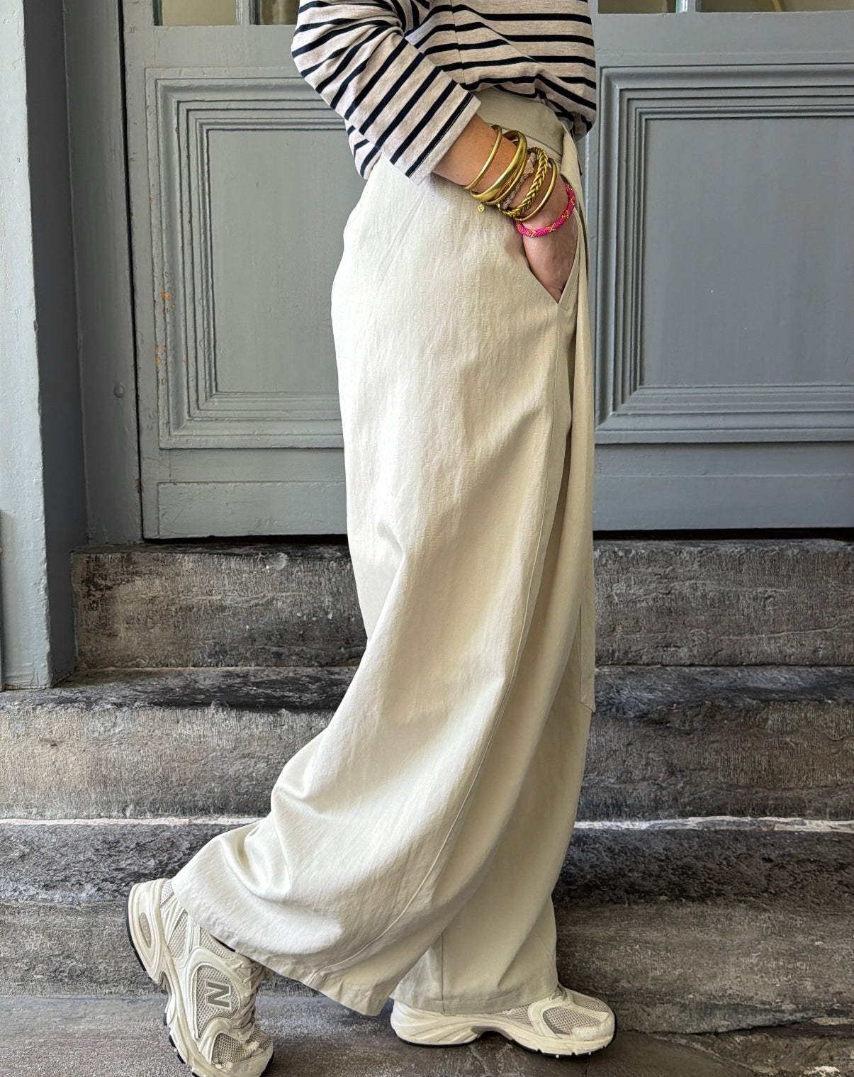 Pantalon BOBY Grège