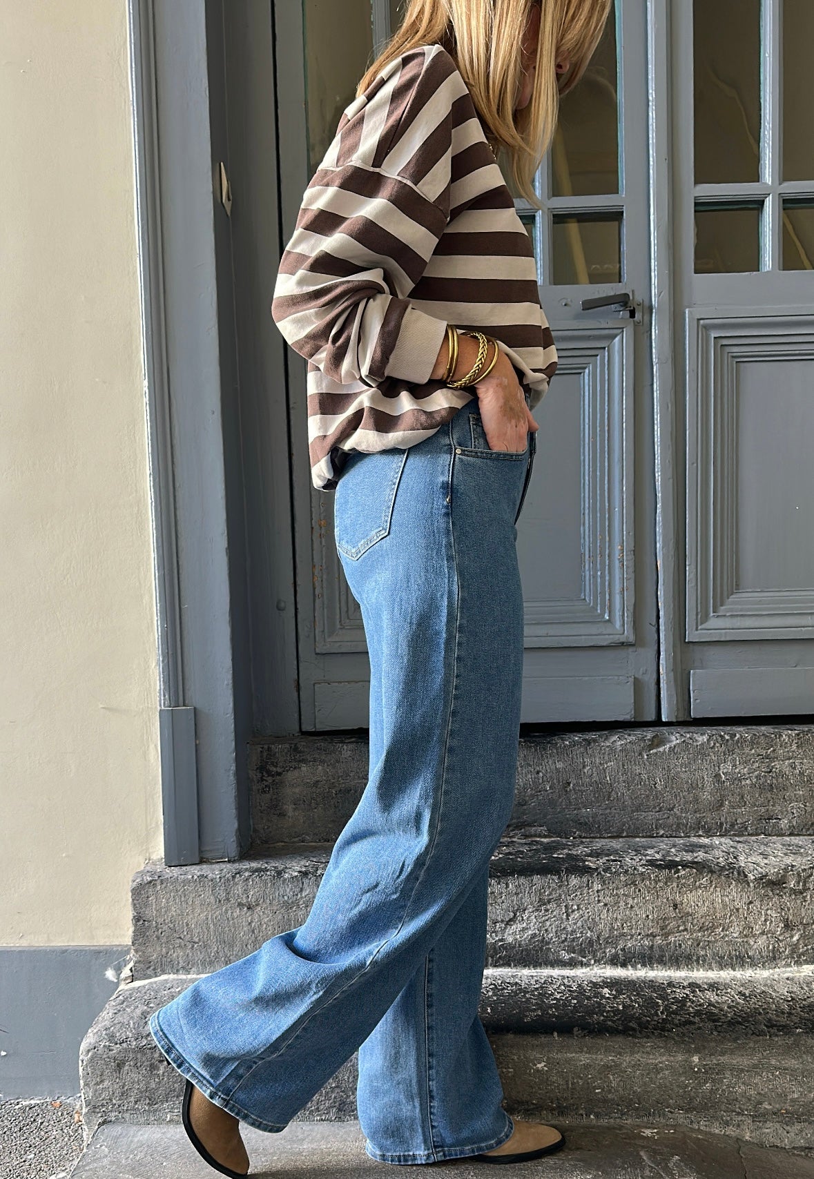 Jean AMAEL Extra Long Bleu