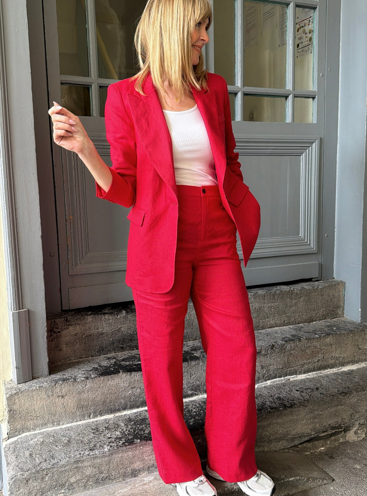 Blazer LINO Rouge