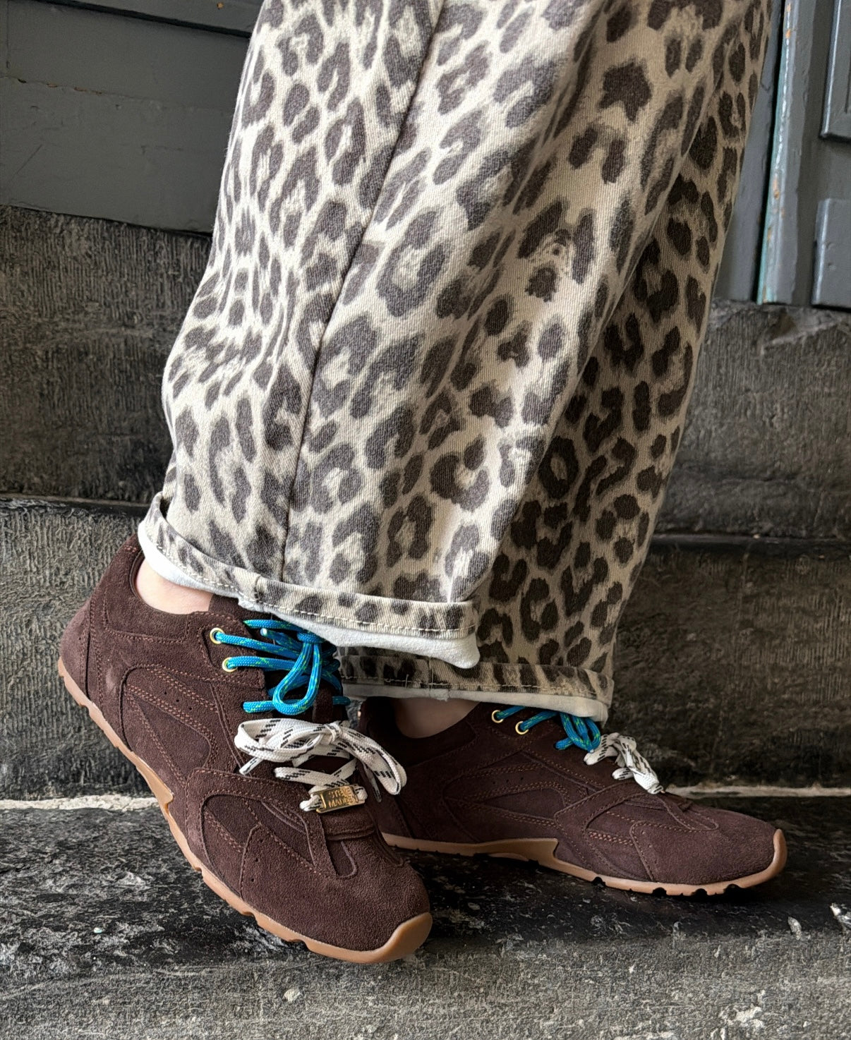 Basket ASIEL Chocolat Suède STEVE MADDEN