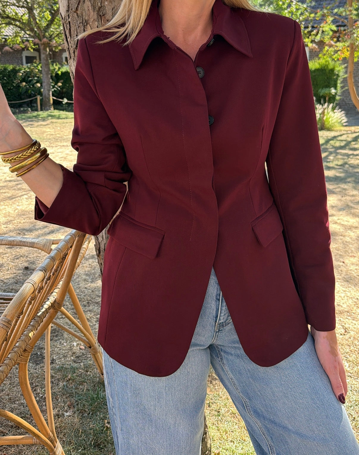 Blazer MIKA Bordeaux
