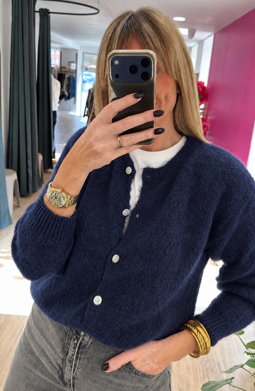 Gilet EMILE Bleu marine