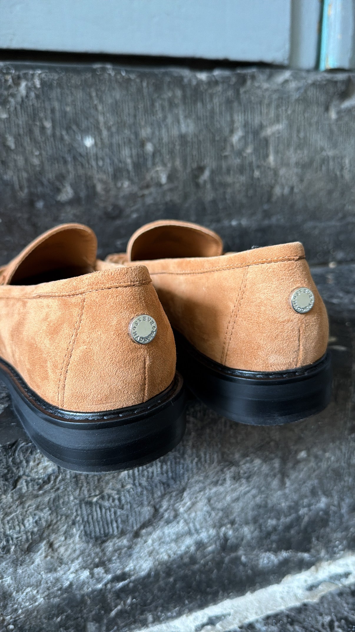 Mocassin ADISON Camel Suède STEVE MADDEN