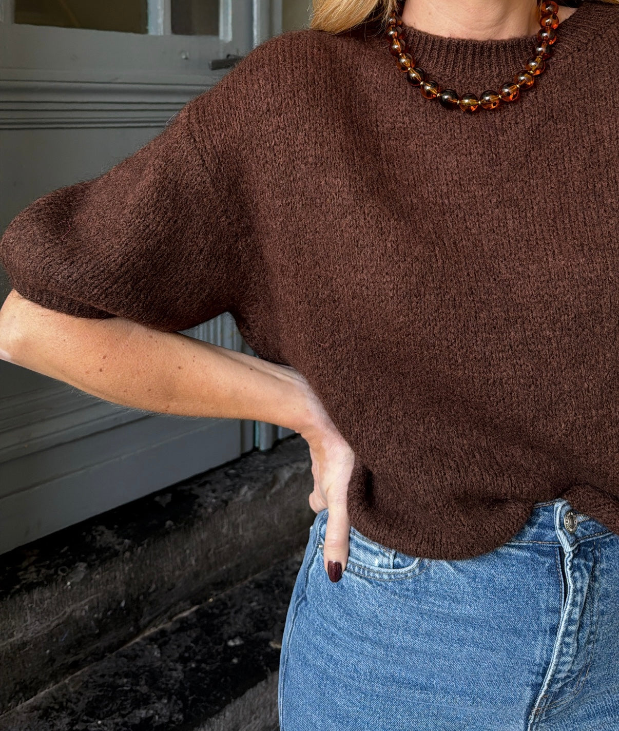 Pull YANNICK Chocolat