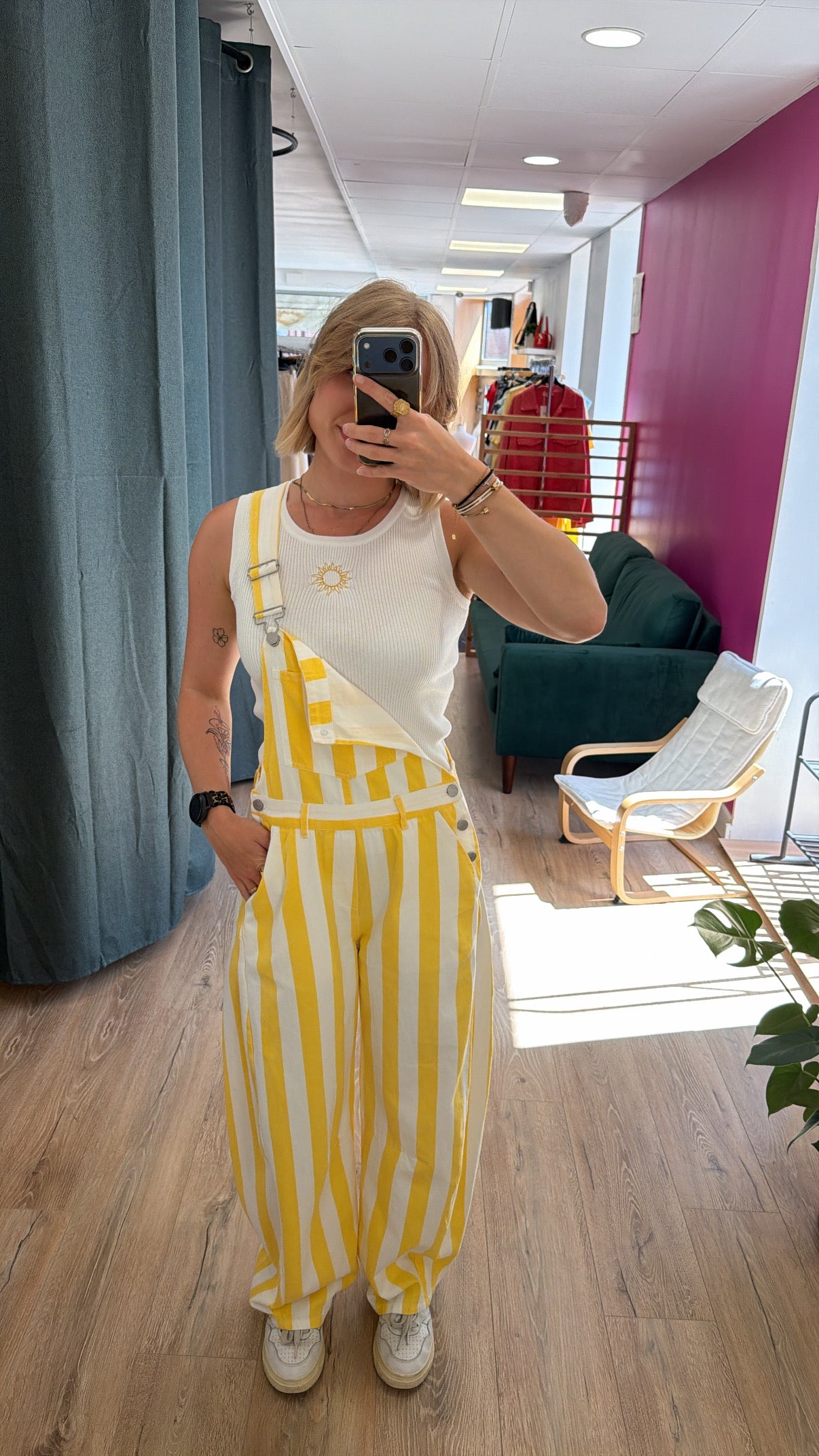 Salopette AYLA Jaune