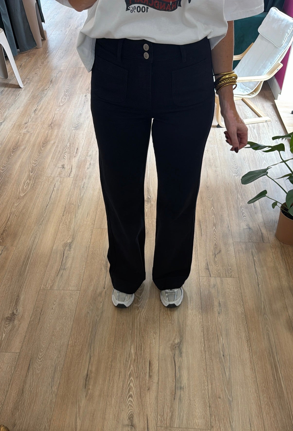 Jean flare ELENA Noir ORAIJE