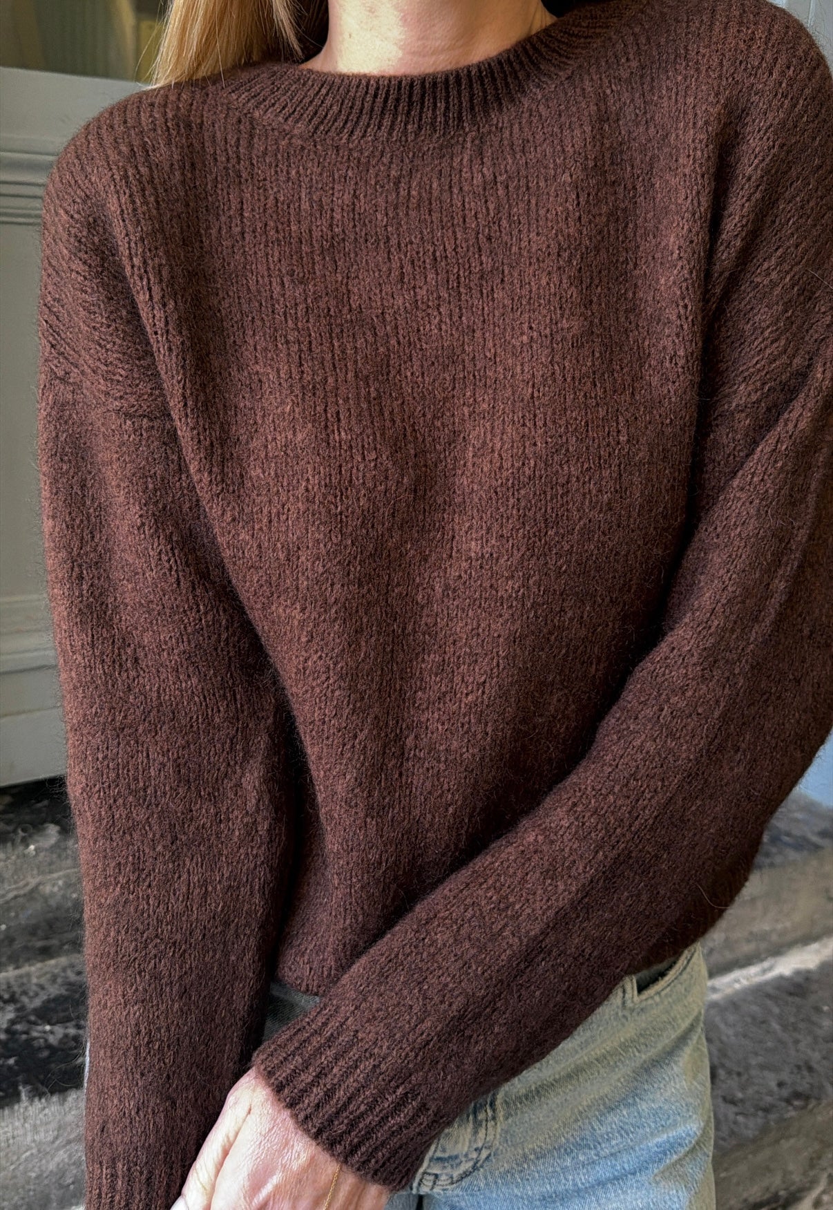 Pull Emmanuel Chocolat