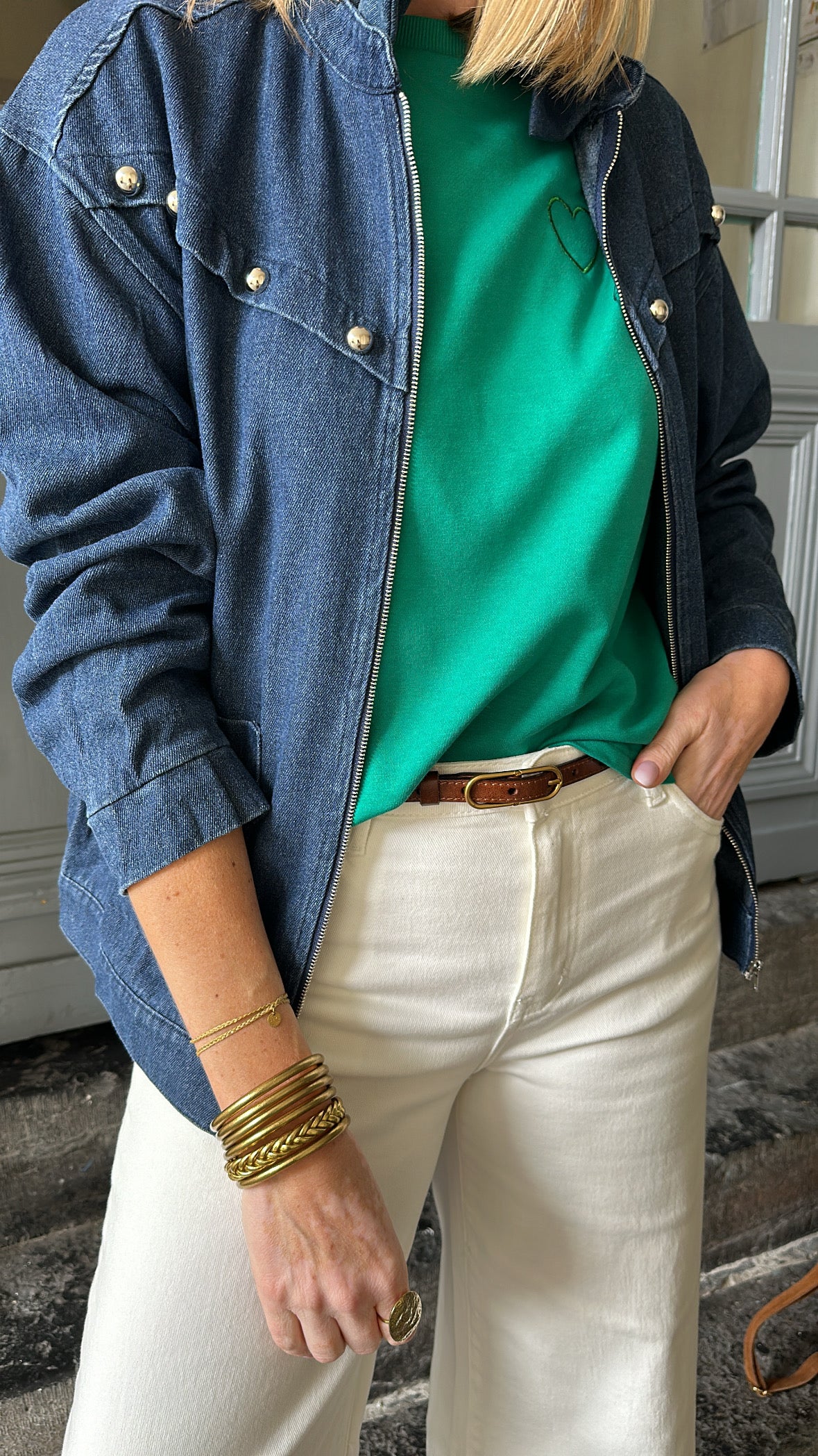 Ceinture LÉNORA marron