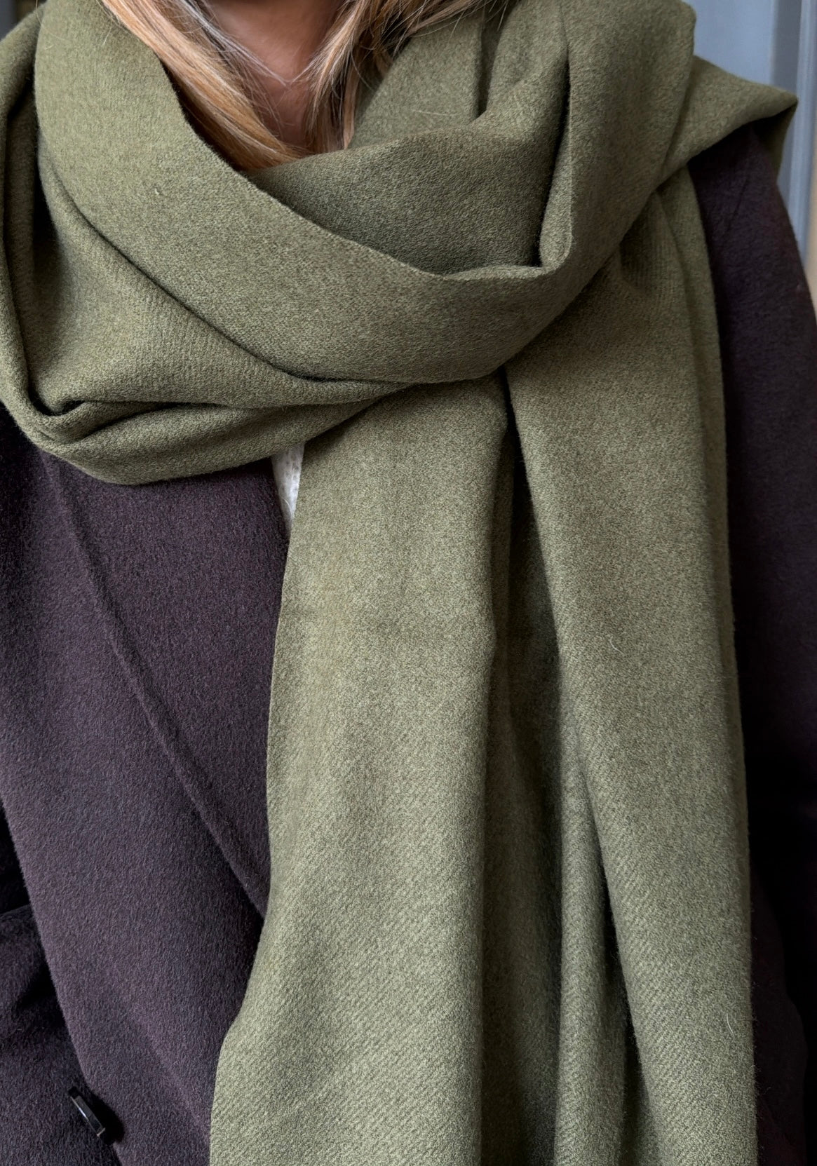 Maxi écharpe LOU Kaki