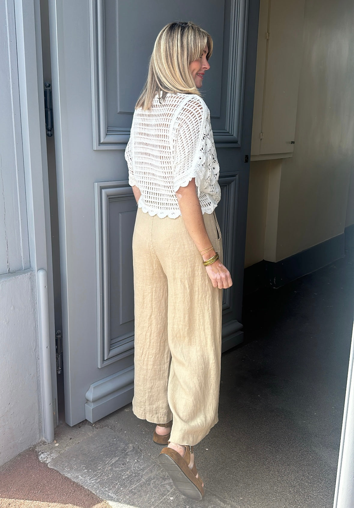 Pantalon ZAKARI Camel