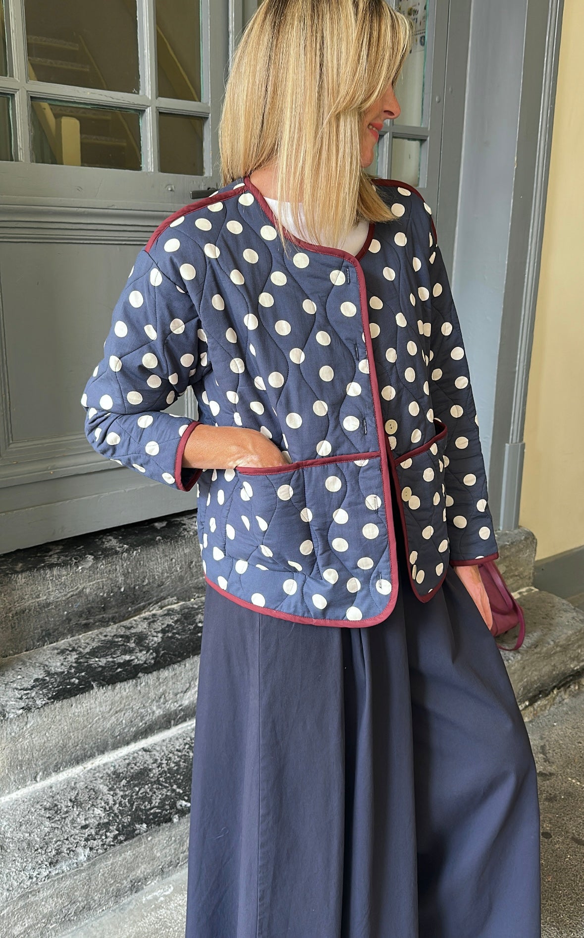 Kimono LOUIS Bleu marine