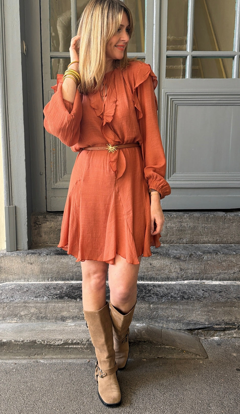 Robe JENNY Terracotta