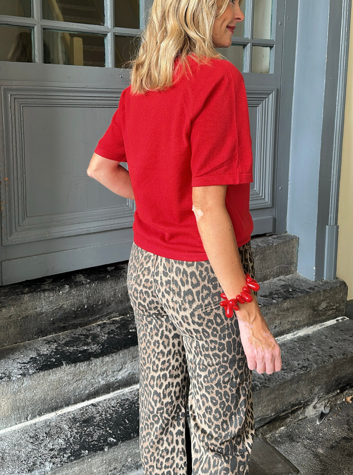 Pull BREE PIECES Rouge