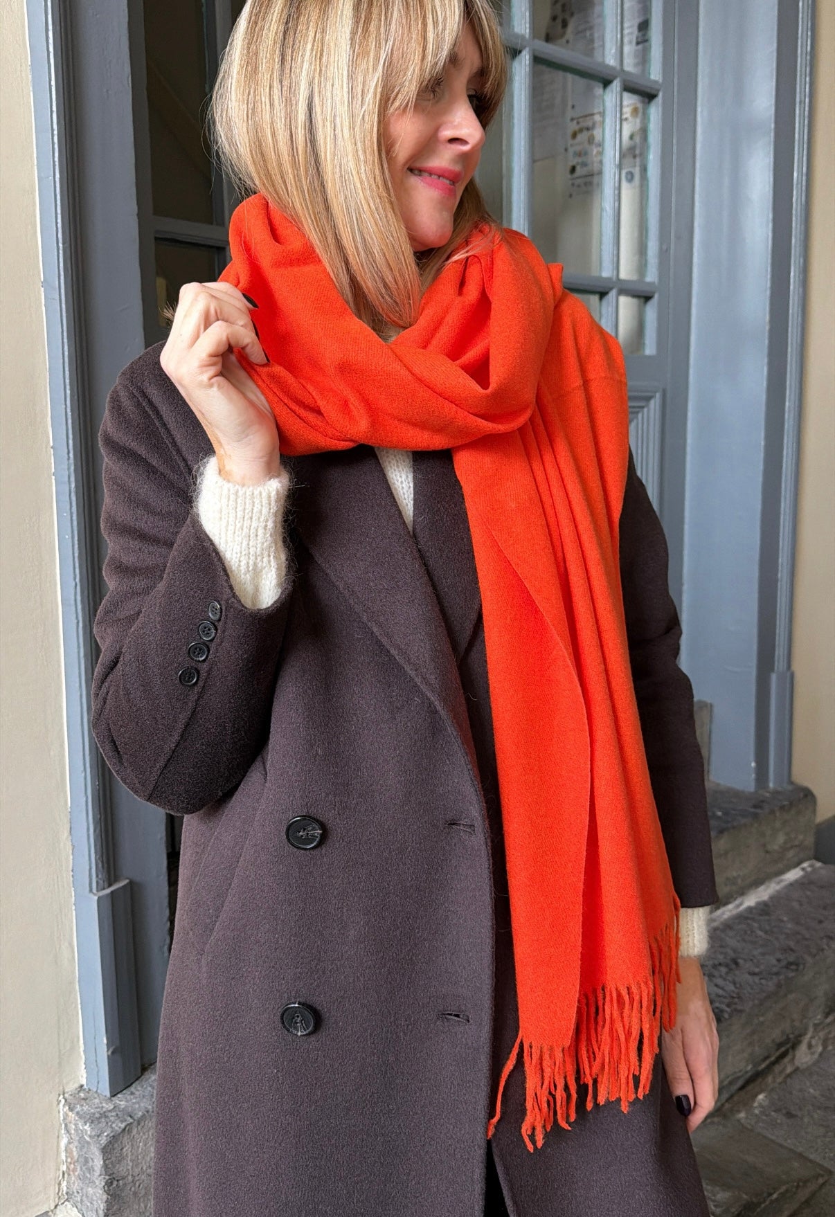 Maxi écharpe LOU Orange