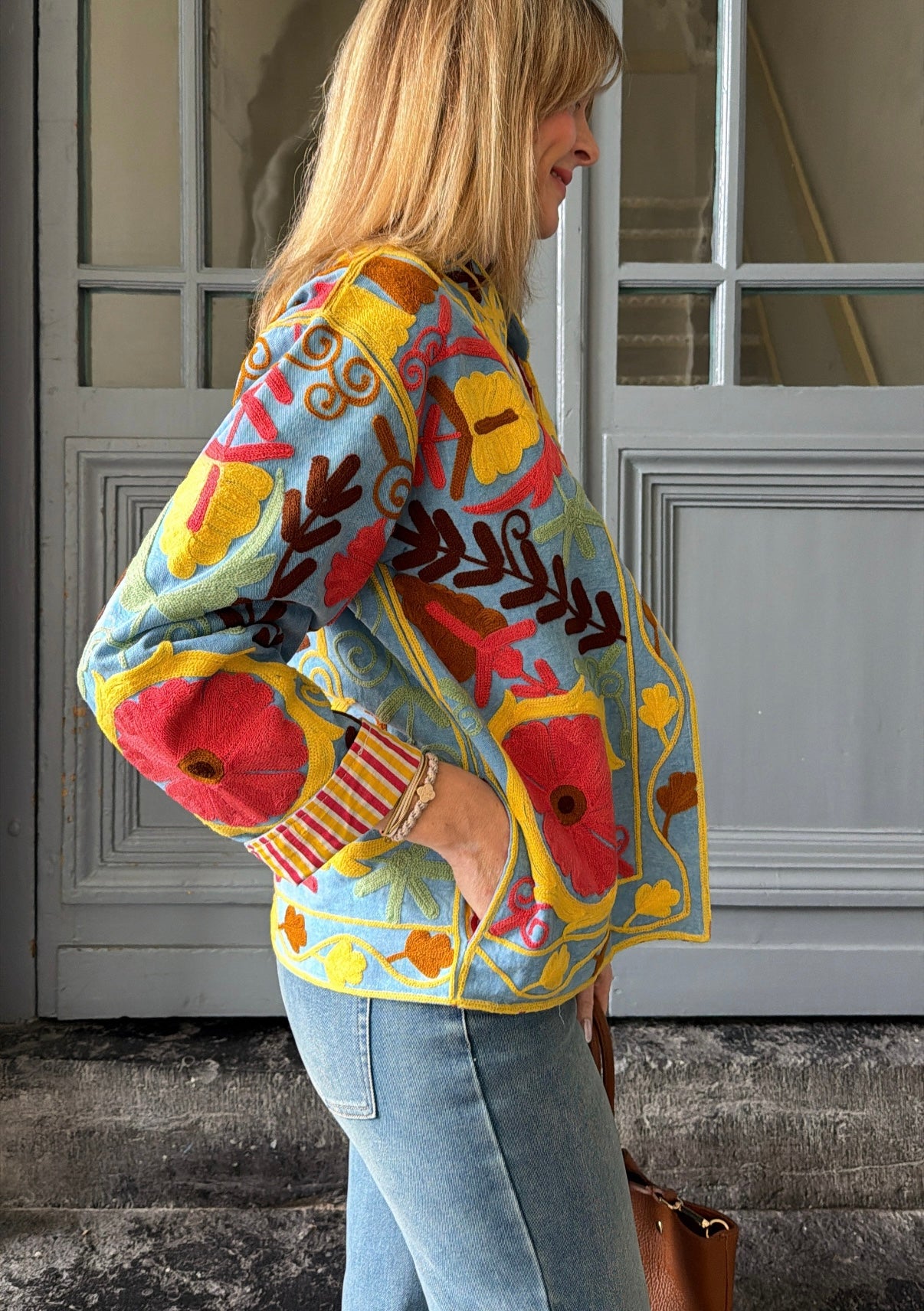 Veste brodée ARIANE