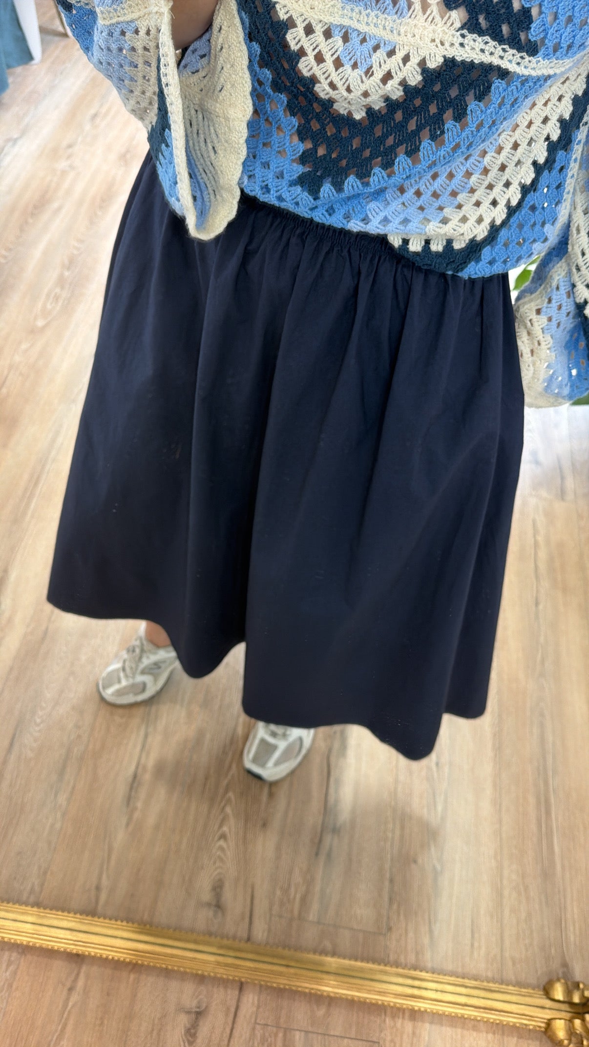 Jupe SIDONIE Bleu marine