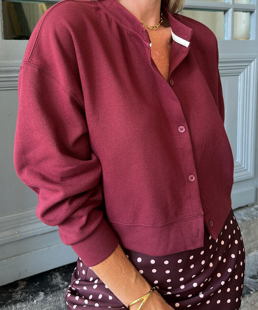 Gilet PALOMA Bordeaux