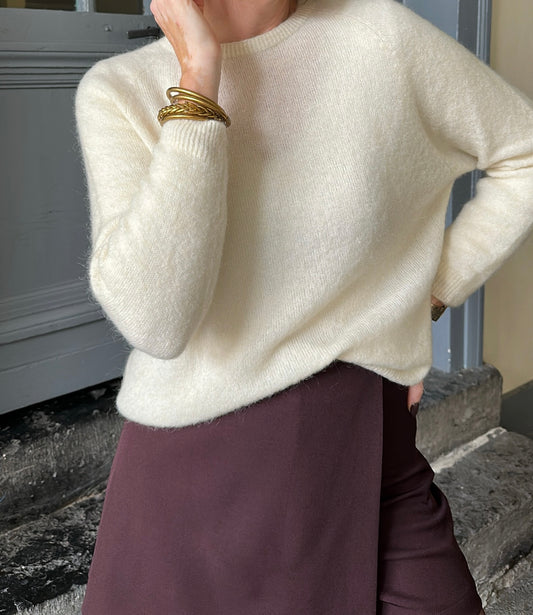 Pull NORÉ Ecru