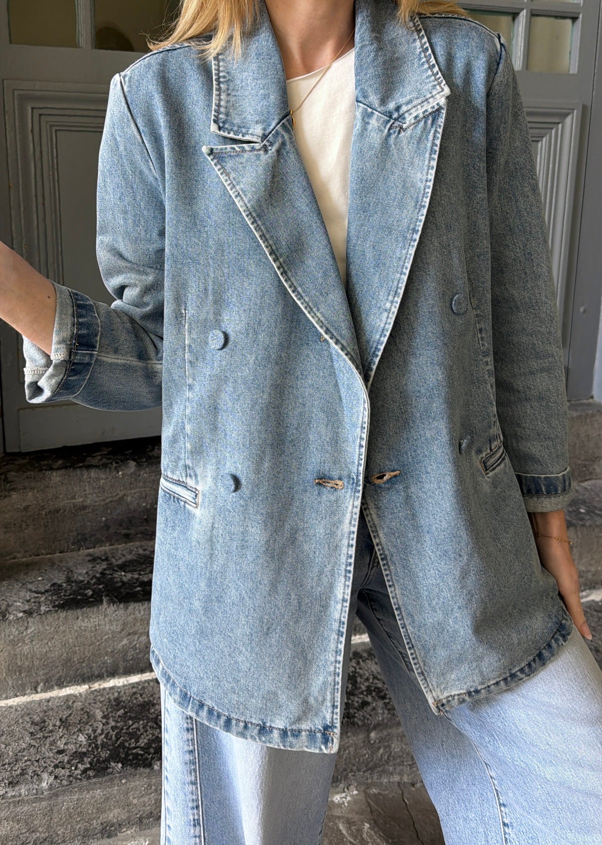 Blazer WAVERLY Bleu vintage ORAIJE