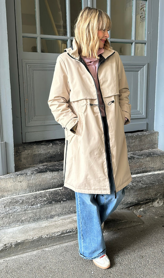 Imperméable NICOLAS Beige