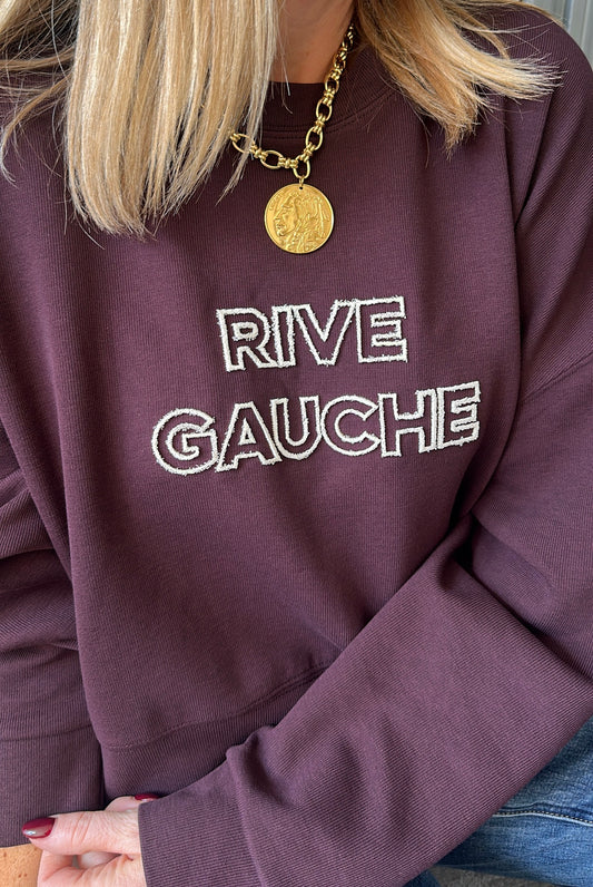 Sweat RIVE GAUCHE Prune