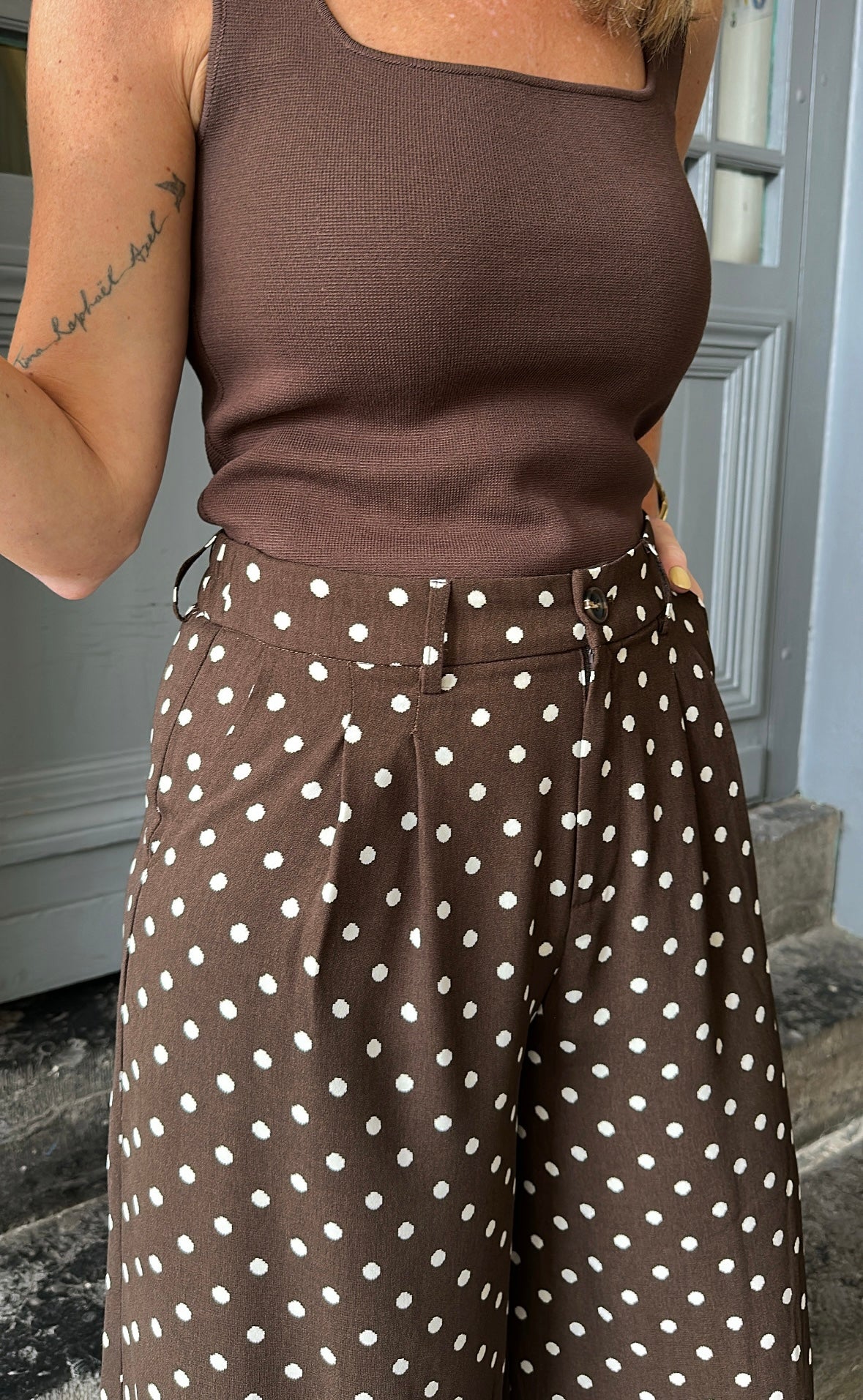 Pantalon OSCAR Chocolat