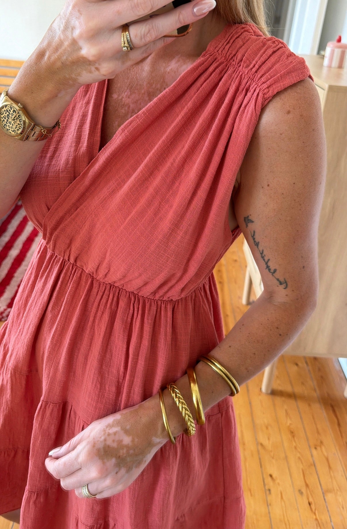 Robe MINA Saumon