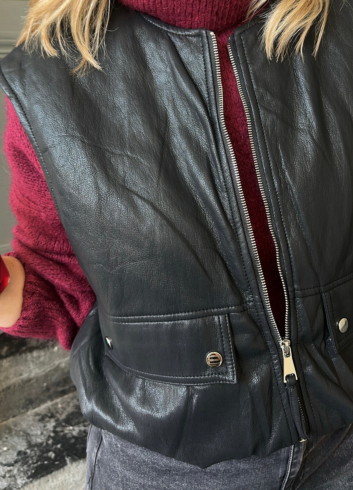 Veste/bomber JAÏA Noire