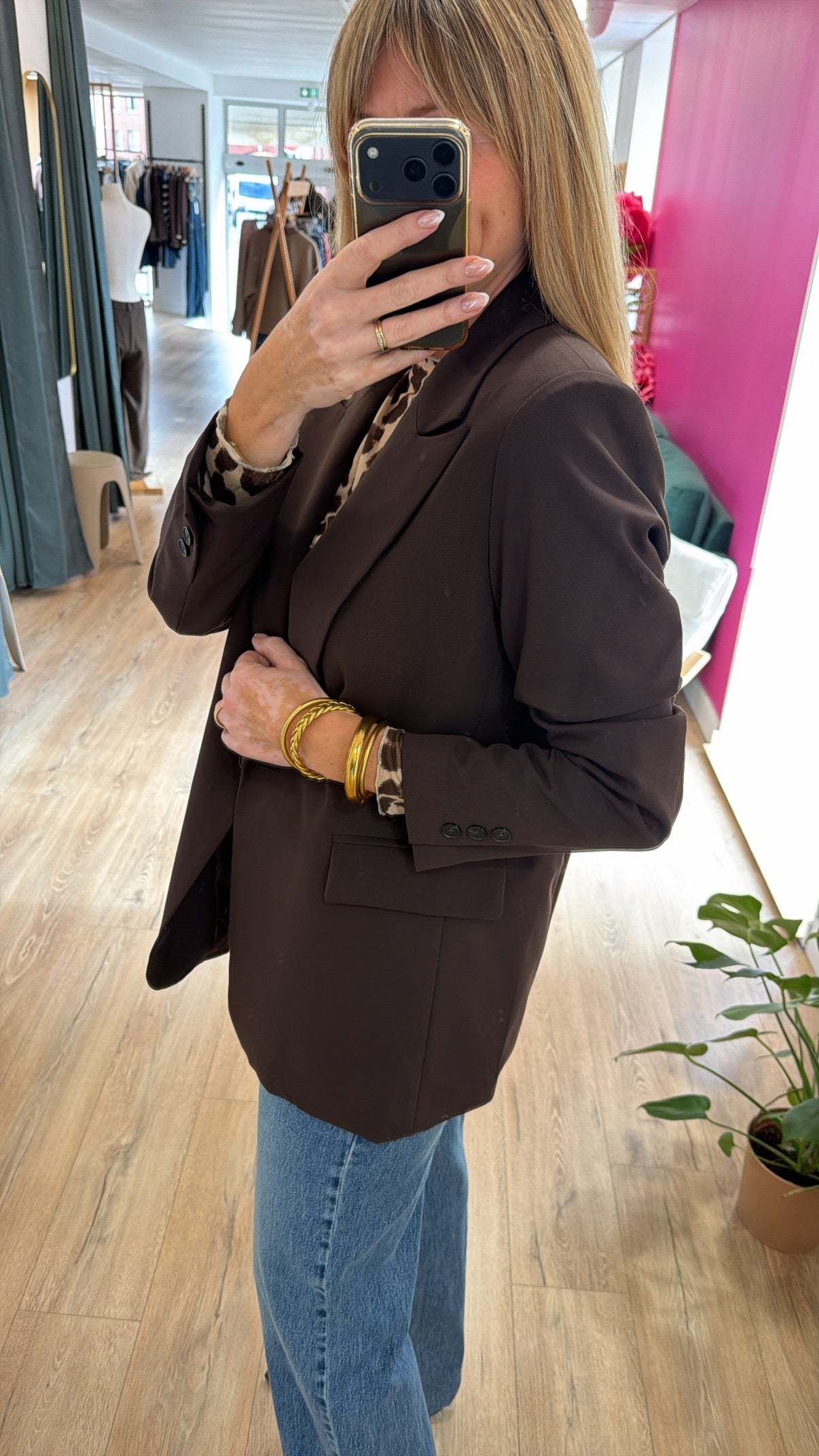 Blazer RAPHAËL Chocolat