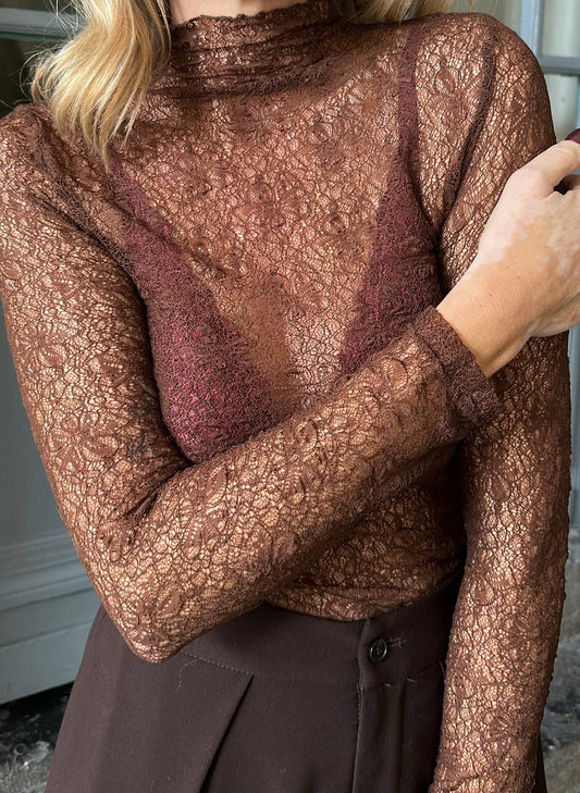 Sous pull TANIA Chocolat