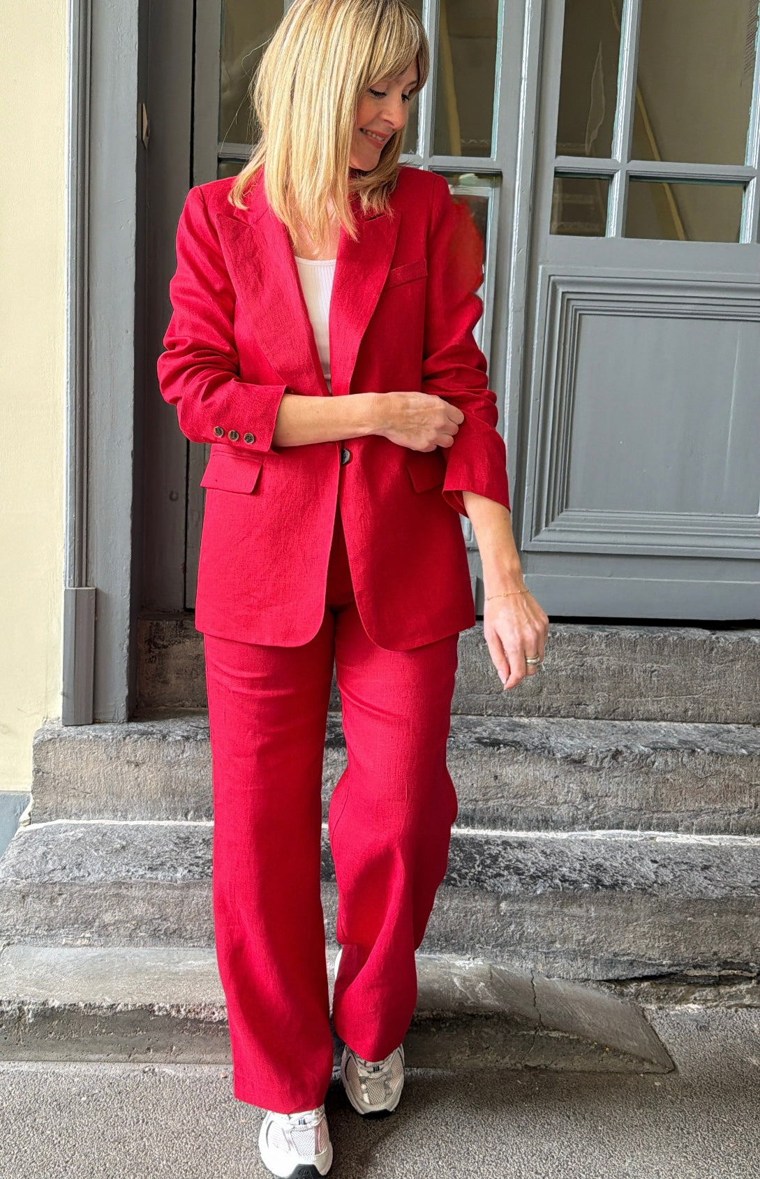 Blazer LINO Rouge