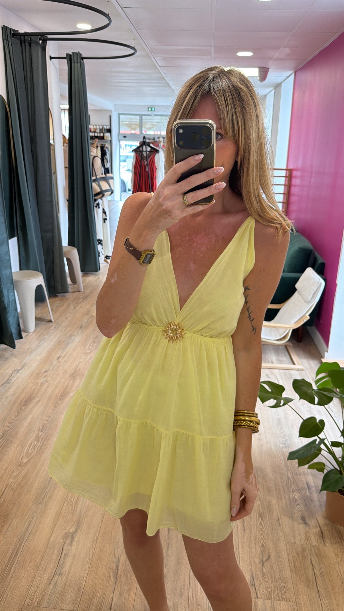 Robe SUNNY Jaune