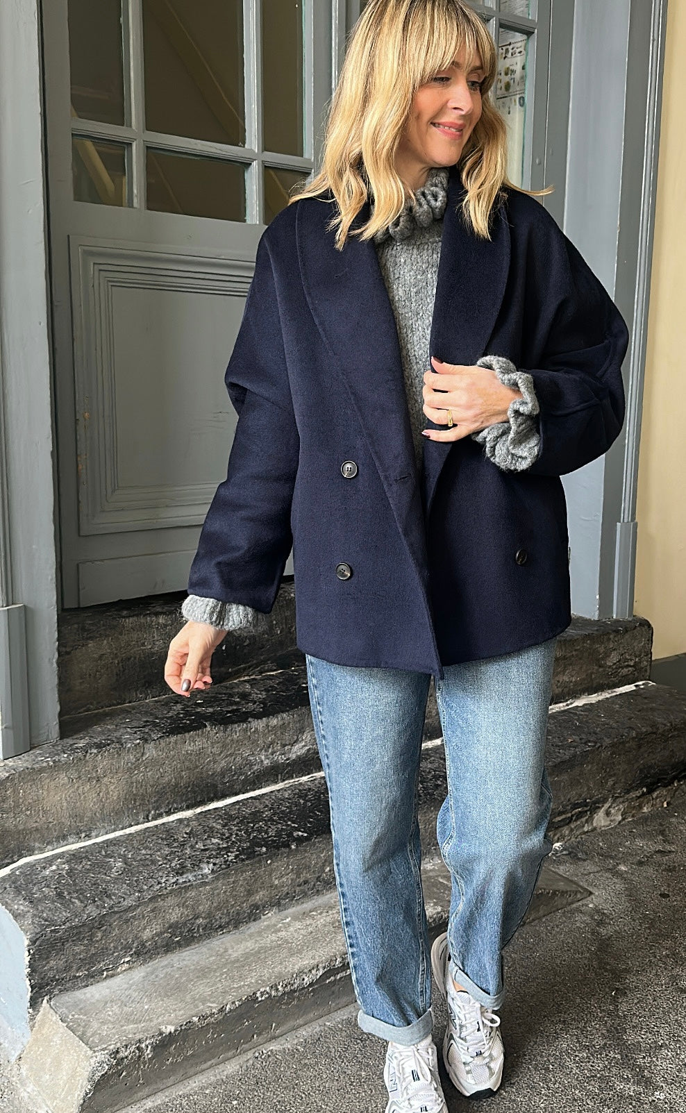 Manteau SOPHIA Bleu marine