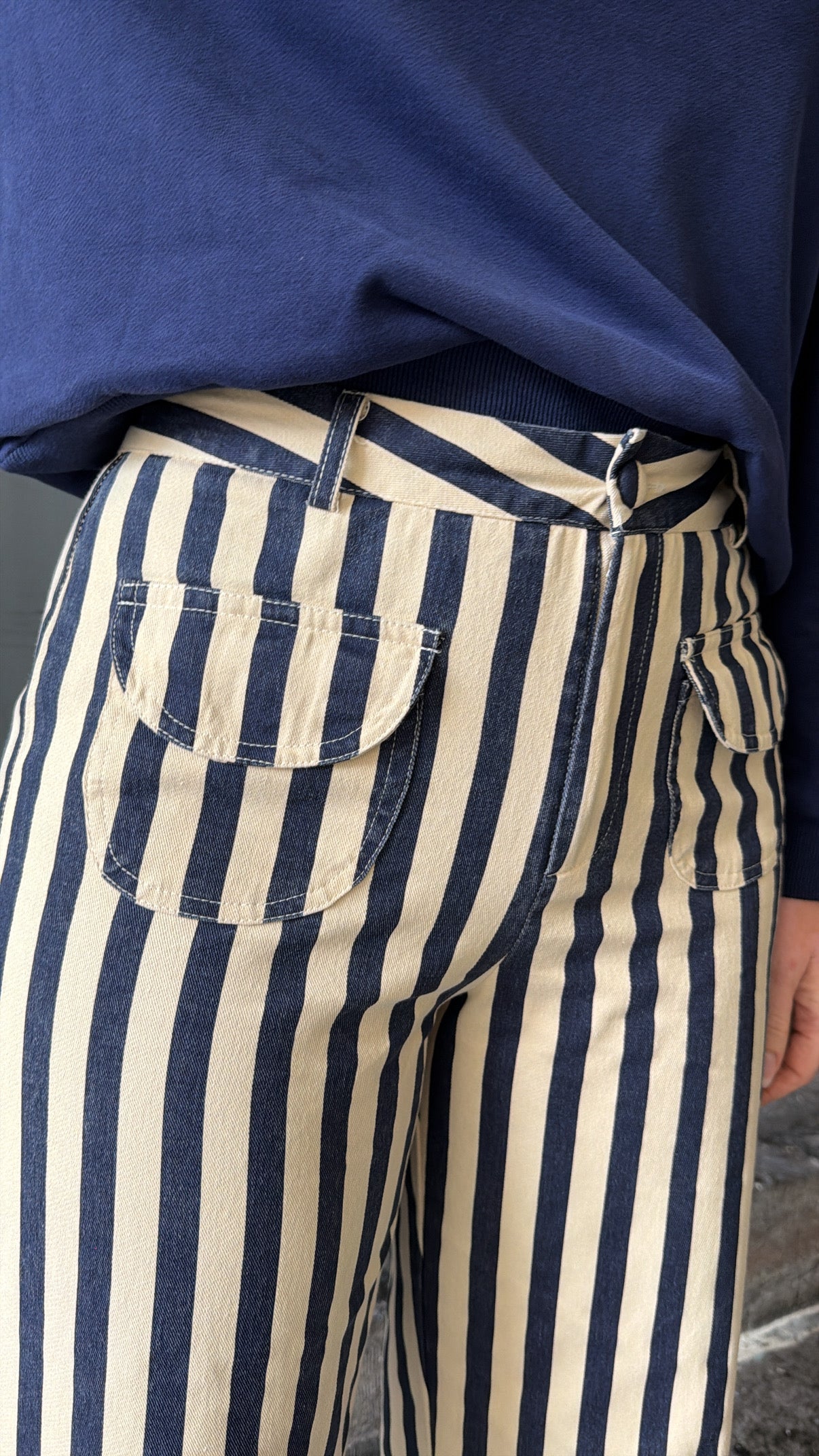 Pantalon GARANCE Bleu marine