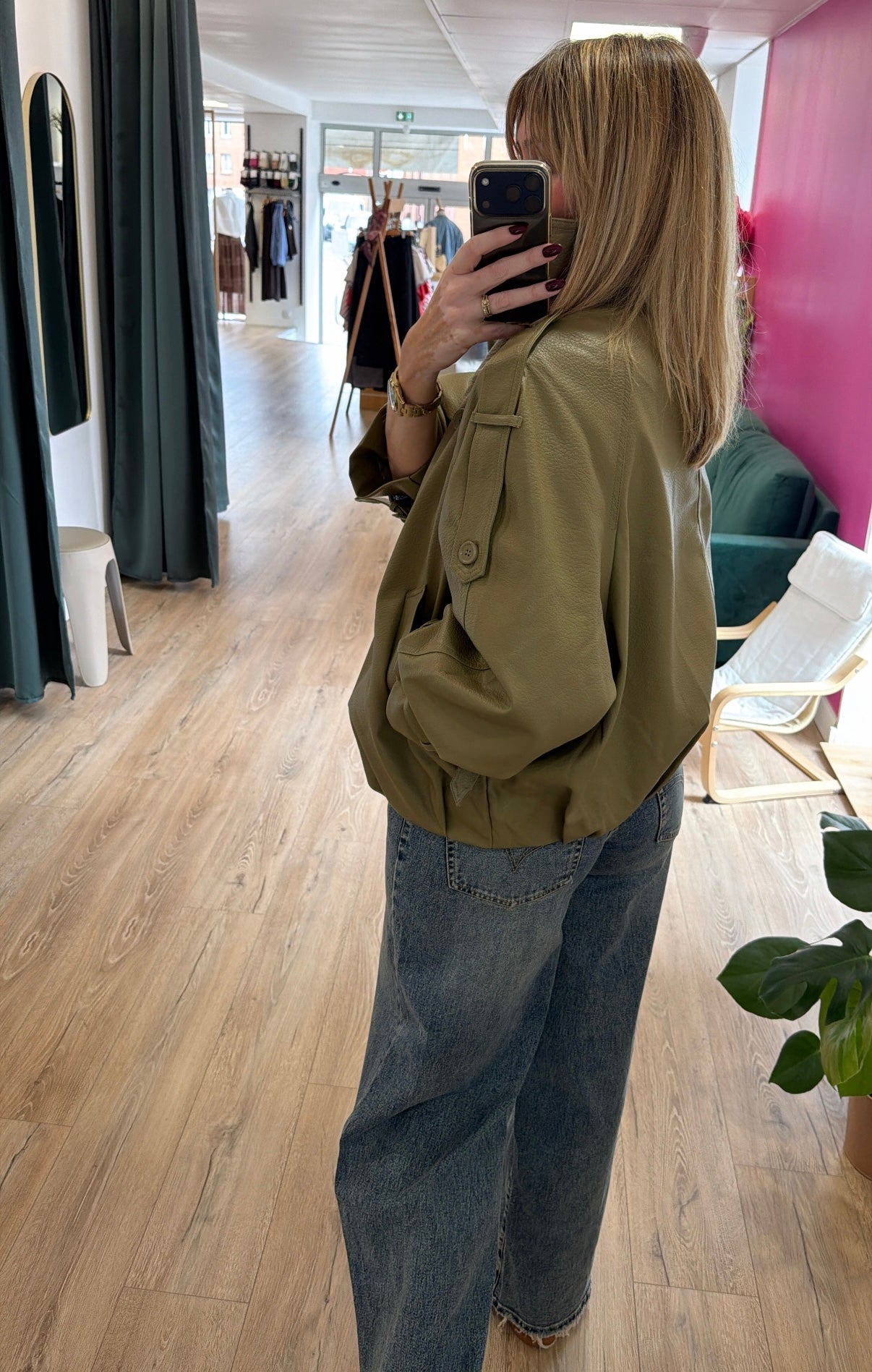 Veste CASTILLE Kaki clair