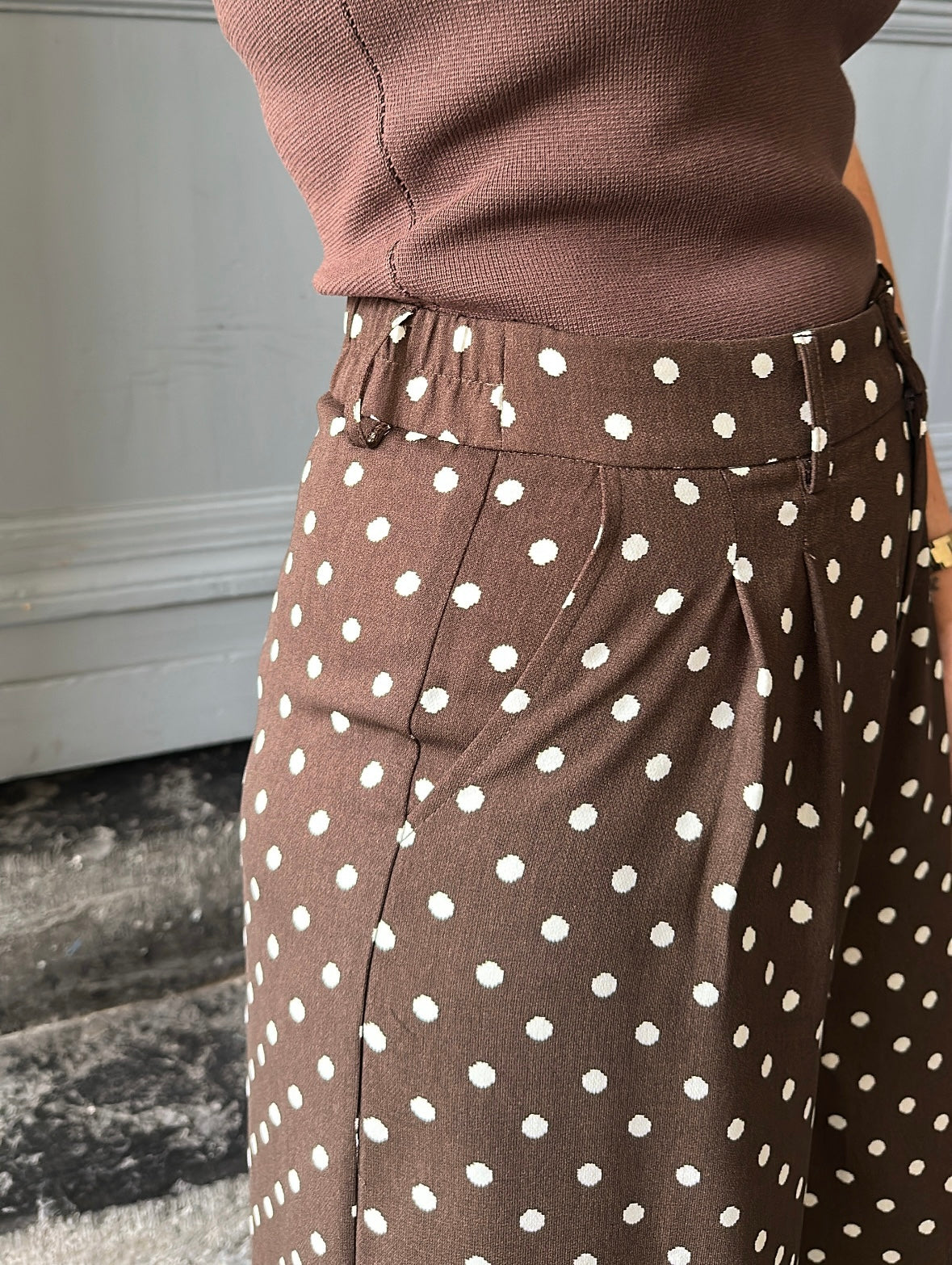 Pantalon OSCAR Chocolat
